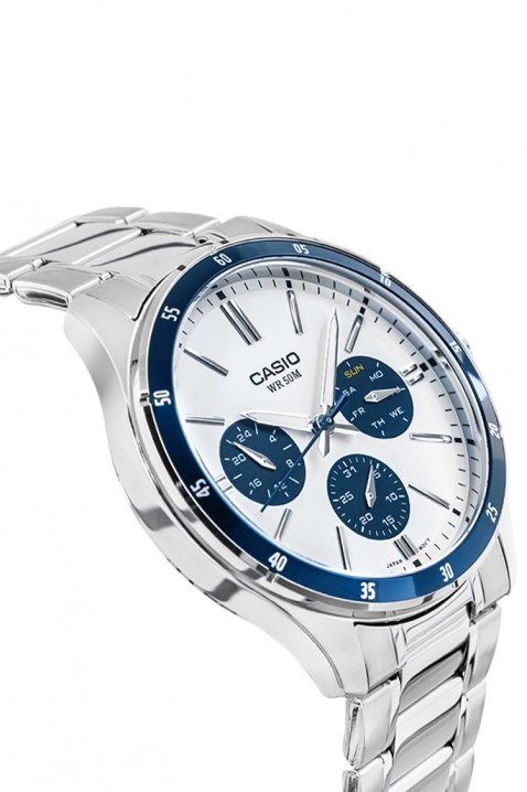 Ανδρικό ρολόι CASIO MTP-1374D-7A2VDF, Χρώμα: ασημί, IVET.EU - Εκπτώσεις έως -80%