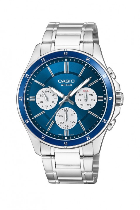 Ανδρικό ρολόι CASIO MTP-1374D-2A3VDF, Χρώμα: ασημί, IVET.EU - Εκπτώσεις έως -80%