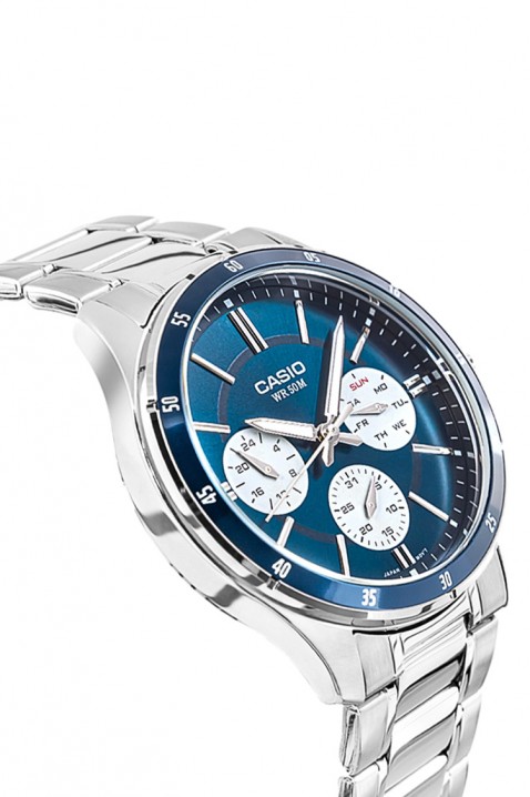 Ανδρικό ρολόι CASIO MTP-1374D-2A3VDF, Χρώμα: ασημί, IVET.EU - Εκπτώσεις έως -80%
