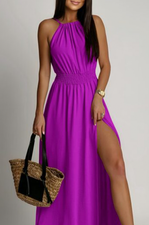 Φόρεμα ESMERANZA PURPLE, Χρώμα: μωβ, IVET.EU - Εκπτώσεις έως -80%