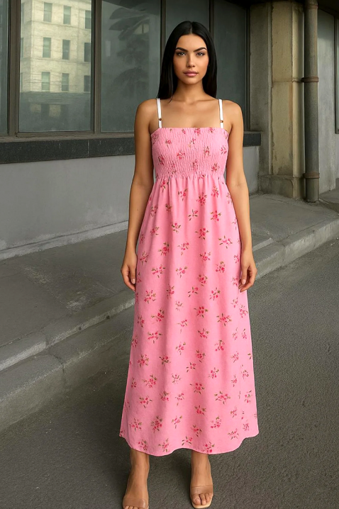 Φόρεμα MIRIYA PINK, Χρώμα: ροζ, IVET.EU - Εκπτώσεις έως -80%
