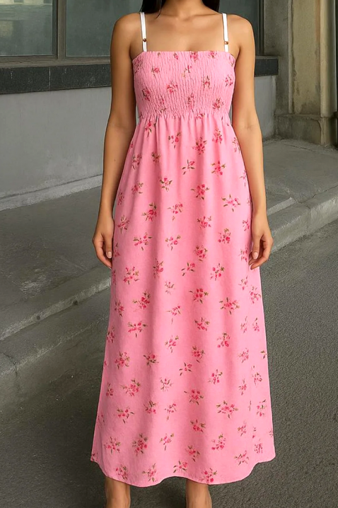 Φόρεμα MIRIYA PINK, Χρώμα: ροζ, IVET.EU - Εκπτώσεις έως -80%