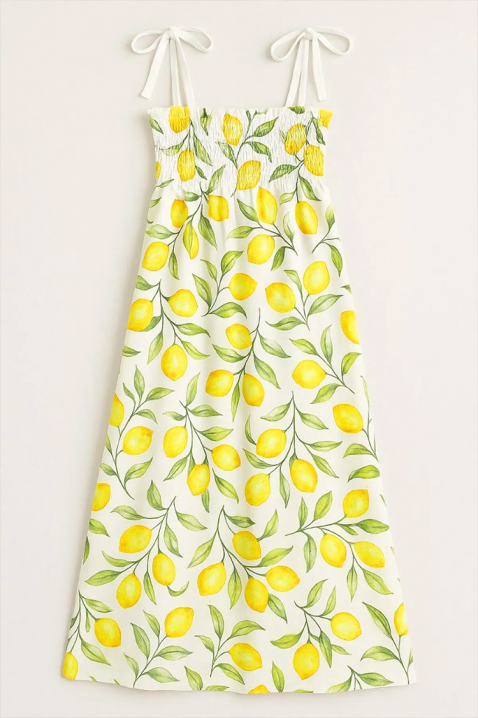 Φόρεμα MIRIYA YELLOW, Χρώμα: κίτρινο, IVET.EU - Εκπτώσεις έως -80%