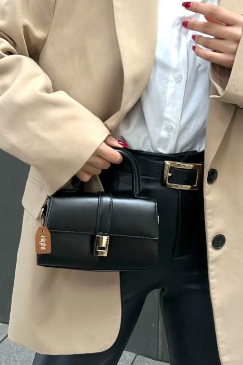 Γυναικεία τσάντα BRUDEFA BLACK, Χρώμα: μαύρο, IVET.EU - Εκπτώσεις έως -80%