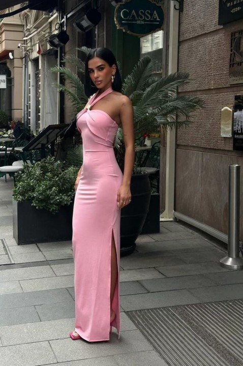Φόρεμα ROMANZA PINK, Χρώμα: ροζ, IVET.EU - Εκπτώσεις έως -80%