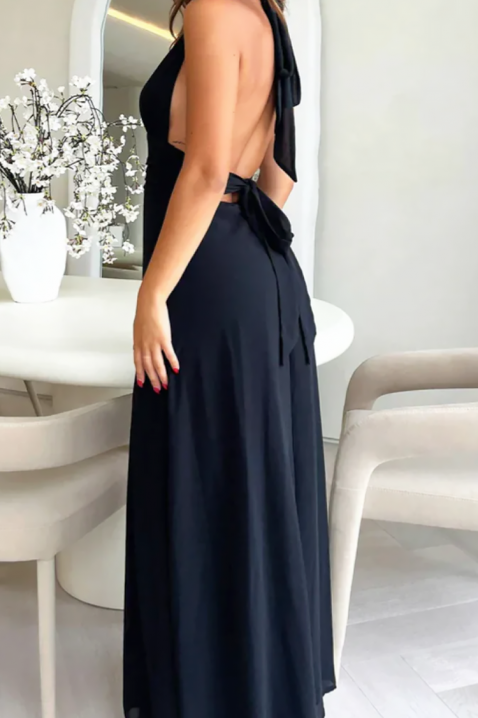 Φόρεμα MONDINA BLACK, Χρώμα: μαύρο, IVET.EU - Εκπτώσεις έως -80%