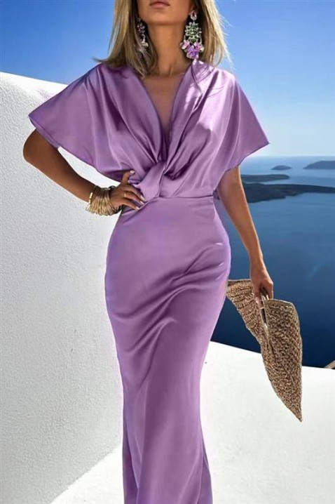 Šaty ENZOLRA PURPLE, Barva: fialová, IVET.EU - Stylové oblečení