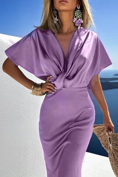 Šaty ENZOLRA PURPLE, Barva: fialová, IVET.EU - Stylové oblečení