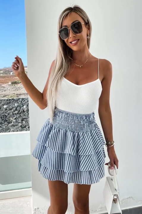 Φούστα SENTOXA BLUE, Χρώμα: μπλε, IVET.EU - Εκπτώσεις έως -80%