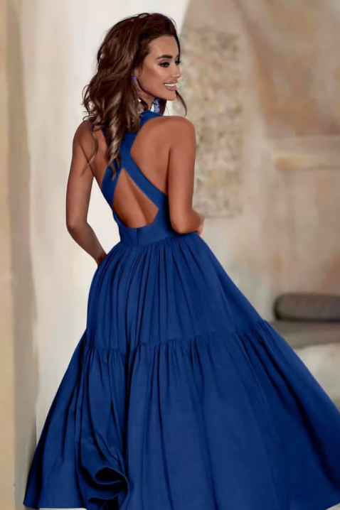 Φόρεμα TILMERA BLUE, Χρώμα: μπλε, IVET.EU - Εκπτώσεις έως -80%