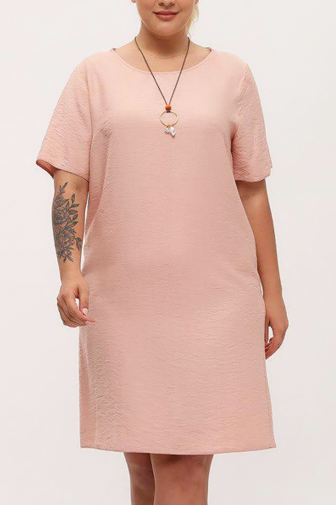 Φόρεμα YRVELZA PINK, Χρώμα: ροζ, IVET.EU - Εκπτώσεις έως -80%