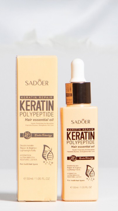 Λάδι για τα μαλλιά SADOER Keratin Hair Repair OilIVET.EU - Εκπτώσεις έως -80%