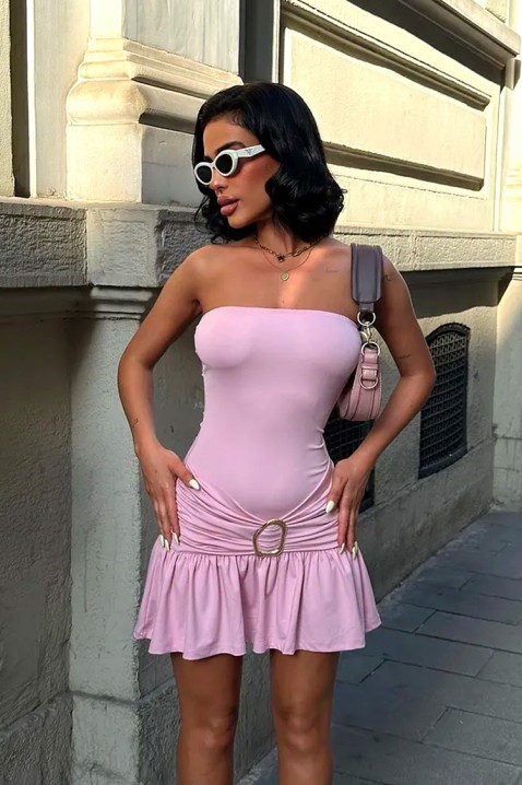 Φόρεμα CONSIRVA PINK, Χρώμα: ροζ, IVET.EU - Εκπτώσεις έως -80%
