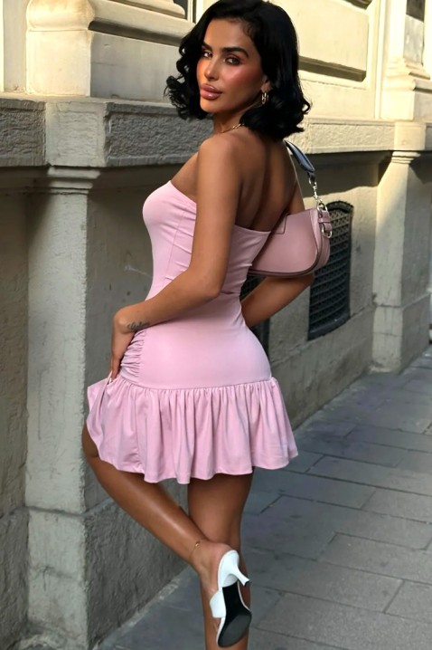 Φόρεμα CONSIRVA PINK, Χρώμα: ροζ, IVET.EU - Εκπτώσεις έως -80%