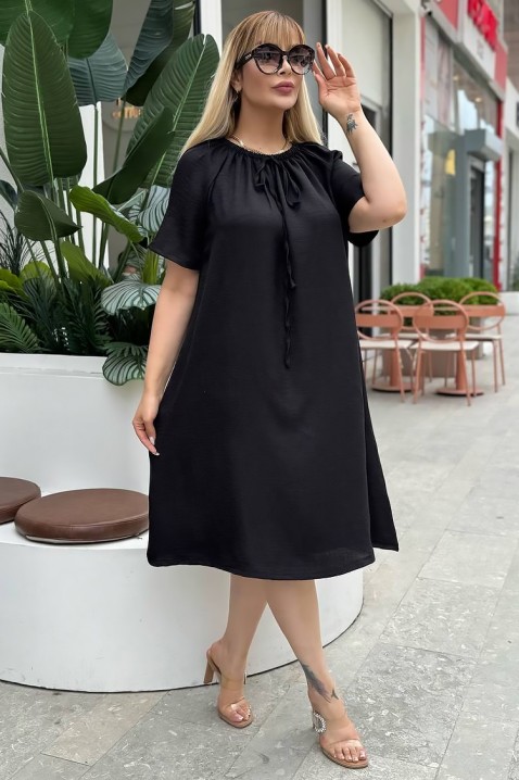 Φόρεμα ELEGANSA, Χρώμα: μαύρο, IVET.EU - Εκπτώσεις έως -80%