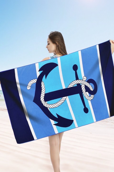 Πετσέτα παραλίας FESTIVA, Χρώμα: μπλε, IVET.EU - Εκπτώσεις έως -80%