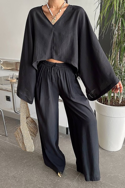 Σύνολο VORLENZA BLACK, Χρώμα: μαύρο, IVET.EU - Εκπτώσεις έως -80%