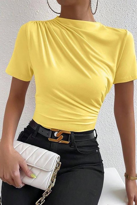 Μπλούζα PERLIRZA YELLOW, Χρώμα: κίτρινο, IVET.EU - Εκπτώσεις έως -80%
