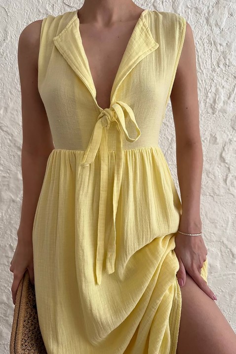 Φόρεμα GURDANA YELLOW, Χρώμα: κίτρινο, IVET.EU - Εκπτώσεις έως -80%