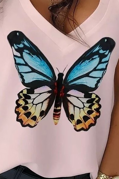 Τοπ BUTTERFLANA PINK, Χρώμα: ροζ, IVET.EU - Εκπτώσεις έως -80%