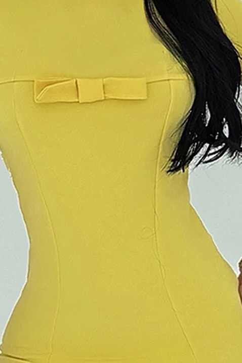 Φόρεμα VALARIA YELLOW, Χρώμα: κίτρινο, IVET.EU - Εκπτώσεις έως -80%