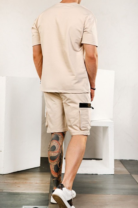 Ανδρικό σετ FEXO BEIGE, Χρώμα: μπεζ, IVET.EU - Εκπτώσεις έως -80%