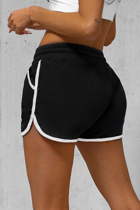 Σορτσάκι SPORDA BLACK, Χρώμα: μαύρο, IVET.EU - Εκπτώσεις έως -80%