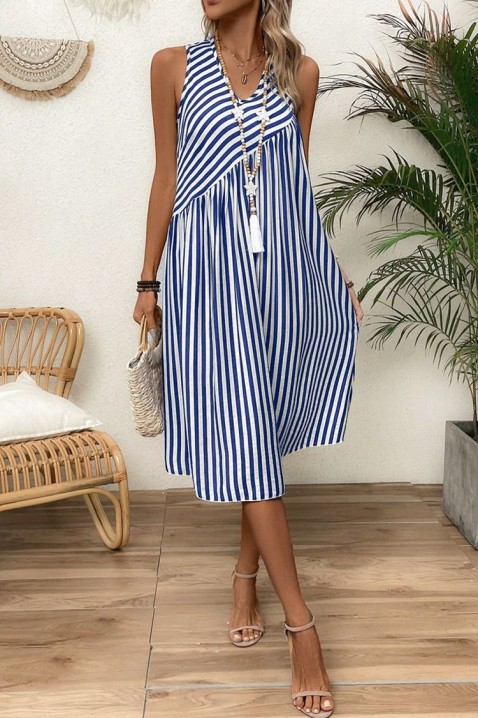 Φόρεμα SEMIRIA, Χρώμα: μπλε, IVET.EU - Εκπτώσεις έως -80%