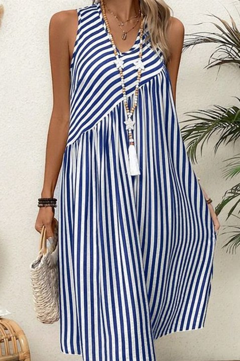 Φόρεμα SEMIRIA, Χρώμα: μπλε, IVET.EU - Εκπτώσεις έως -80%