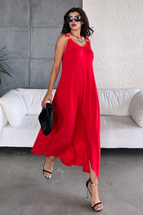 Φόρεμα CHORDONA, Χρώμα: κόκκινο, IVET.EU - Εκπτώσεις έως -80%