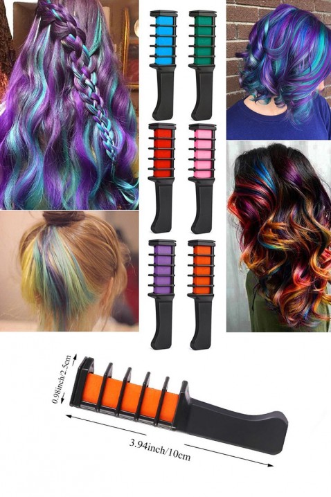 Κιμωλία για τα μαλλιά CHROMINA ORANGE, Χρώμα: πορτοκαλί, IVET.EU - Εκπτώσεις έως -80%