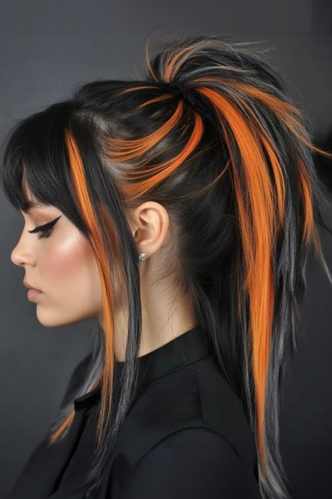 Κιμωλία για τα μαλλιά CHROMINA ORANGE, Χρώμα: πορτοκαλί, IVET.EU - Εκπτώσεις έως -80%