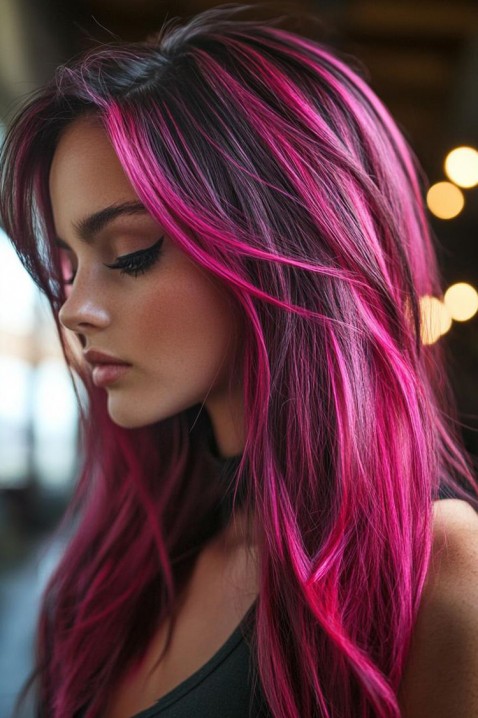 Κιμωλία για τα μαλλιά CHROMINA PINK, Χρώμα: ροζ, IVET.EU - Εκπτώσεις έως -80%