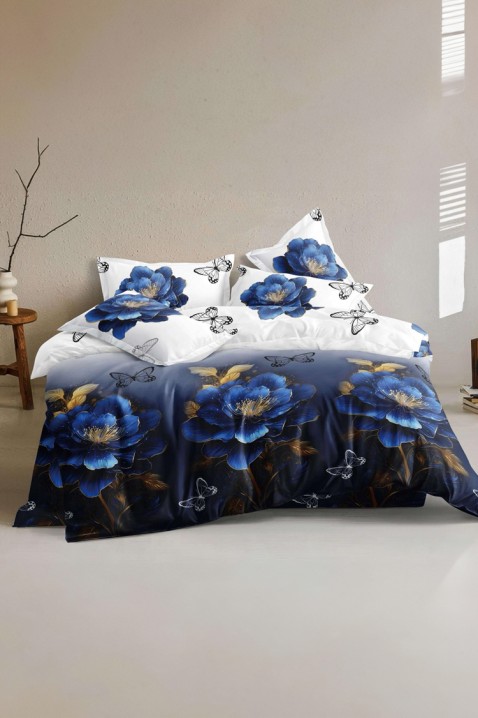 Σετ κρεβατοκάμαρας KELIRMA 200x220 cm βαμβακερό - 4 τεμάχια, Χρώμα: χρωματιστό, IVET.EU - Εκπτώσεις έως -80%