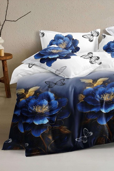 Σετ κρεβατοκάμαρας KELIRMA 200x220 cm βαμβακερό - 4 τεμάχια, Χρώμα: χρωματιστό, IVET.EU - Εκπτώσεις έως -80%