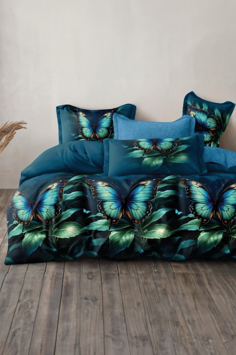 Σετ κρεβατοκάμαρας NERINFA 200x220 cm βαμβακερό - 4 τεμάχια, Χρώμα: χρωματιστό, IVET.EU - Εκπτώσεις έως -80%