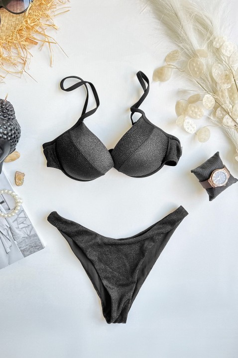 Μαγιό VELDRONA BLACK, Χρώμα: μαύρο, IVET.EU - Εκπτώσεις έως -80%