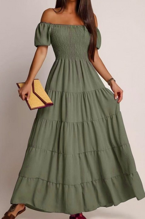 Φόρεμα GODNELA GREEN, Χρώμα: πράσινο, IVET.EU - Εκπτώσεις έως -80%