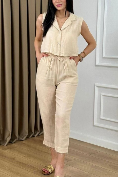 Σύνολο ZARAKAVA BEIGE, Χρώμα: μπεζ, IVET.EU - Εκπτώσεις έως -80%