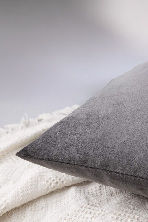 Μαξιλαροθήκη FLOMEJA GREY 40х40 cm, Χρώμα: γκρι, IVET.EU - Εκπτώσεις έως -80%