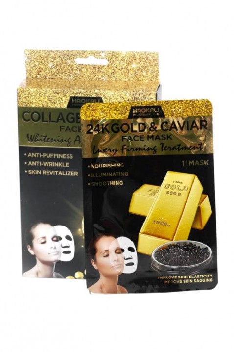 Μάσκα προσώπου HAOKALI 24K Gold&Caviar Face MaskIVET.EU - Εκπτώσεις έως -80%