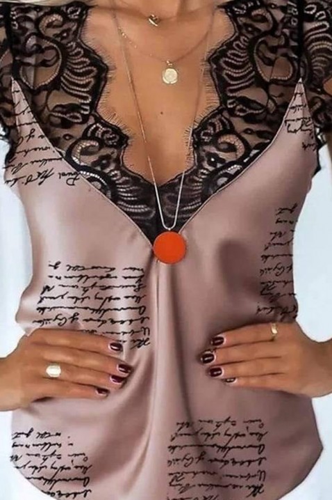 Τοπ BONESITA PUDRA, Χρώμα: πούδρα, IVET.EU - Εκπτώσεις έως -80%