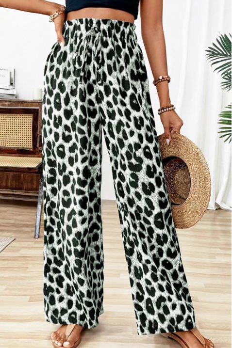 Παντελόνι LEPIDONA WHITE, Χρώμα: άσπρο, IVET.EU - Εκπτώσεις έως -80%