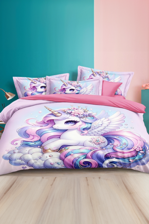 Σετ κρεβατοκάμαρας UNICORN 160x200 cm βαμβακερό - 3 τεμάχια, Χρώμα: χρωματιστό, IVET.EU - Εκπτώσεις έως -80%