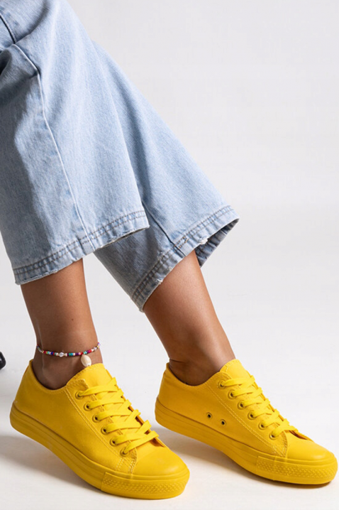 Γυναικεία παπούτσια DROFEZA YELLOW, Χρώμα: κίτρινο, IVET.EU - Εκπτώσεις έως -80%