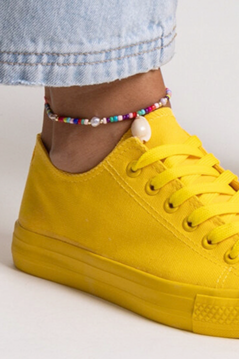 Γυναικεία παπούτσια DROFEZA YELLOW, Χρώμα: κίτρινο, IVET.EU - Εκπτώσεις έως -80%