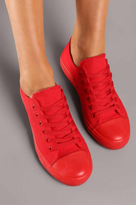 Γυναικεία παπούτσια DROFEZA RED, Χρώμα: κόκκινο, IVET.EU - Εκπτώσεις έως -80%