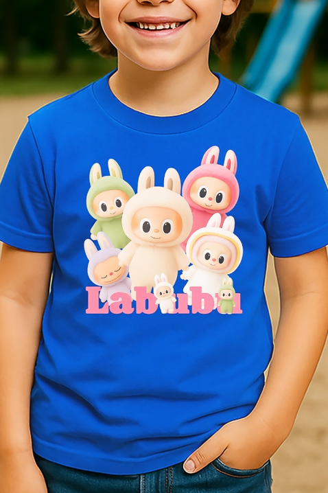 Παιδικό μπλουζάκι LABUBU KIDDY BLUE, Χρώμα: μπλε, IVET.EU - Εκπτώσεις έως -80%