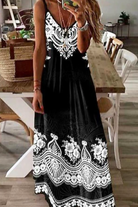 Φόρεμα ELARA, Χρώμα: μαύρο, IVET.EU - Εκπτώσεις έως -80%