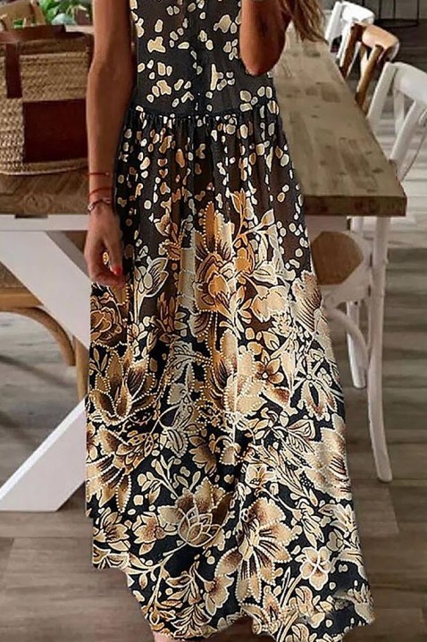 Φόρεμα MEVELANA, Χρώμα: καφέ, IVET.EU - Εκπτώσεις έως -80%